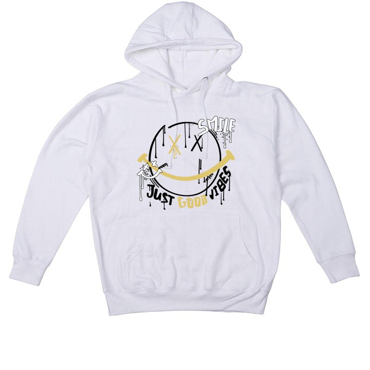 Air Jordan 11 Gratitude | ILLCURRENCY White T-Shirt (Smile) product image 3