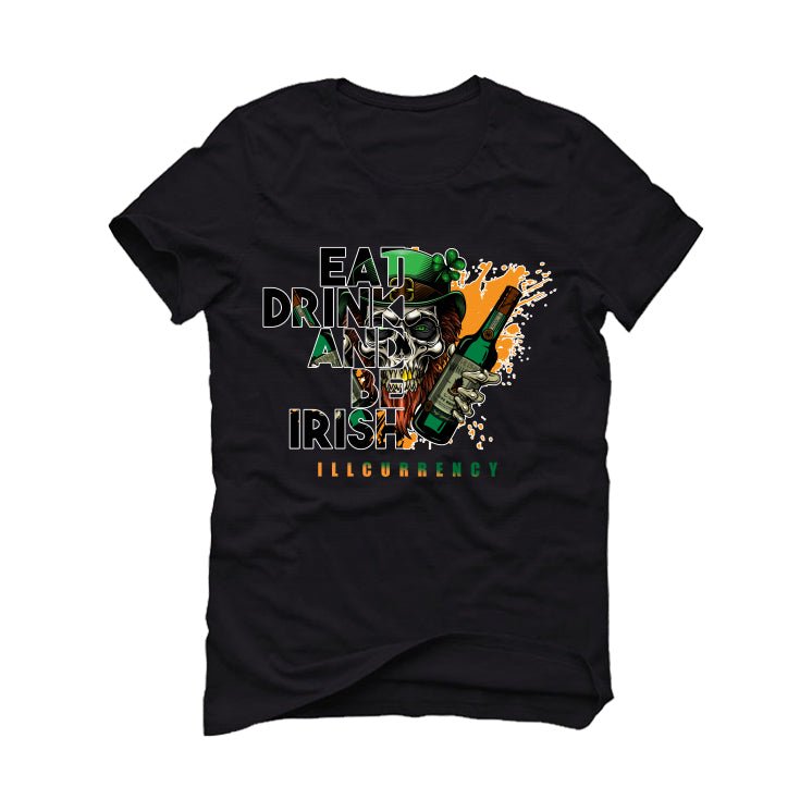 St. Pattys Collection Black T-Shirt (Eat drink) product image 2