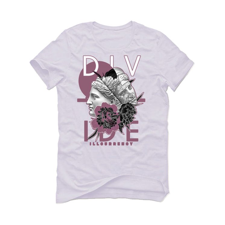 Air Jordan 1 High OG Mauve | ILLCURRENCY White T-Shirt product image 2