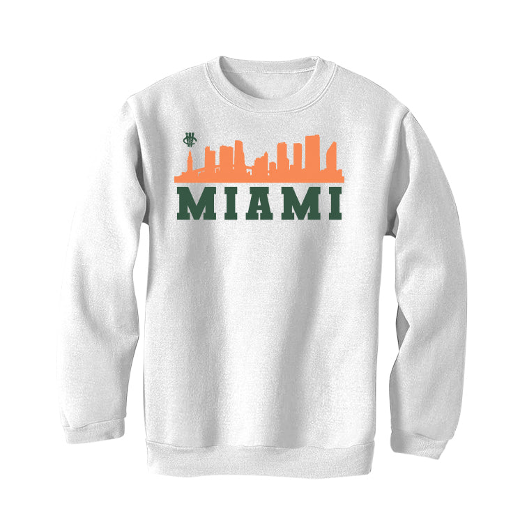 Nike Dunk Low “Miami Hurricanes” White T-Shirt (Miami)