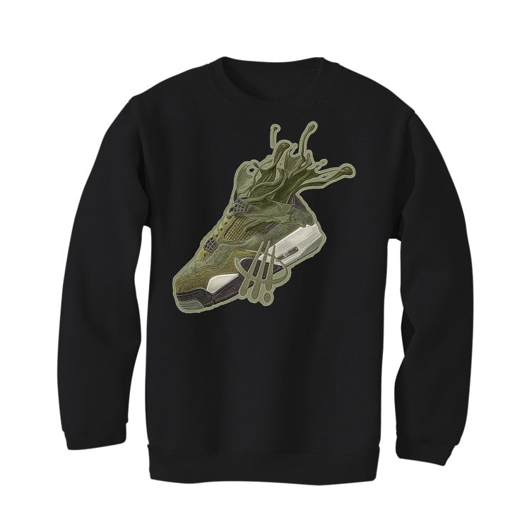 Air Jordan 4 SE Craft “Olive” | illcurrency Black T-Shirt product image 4