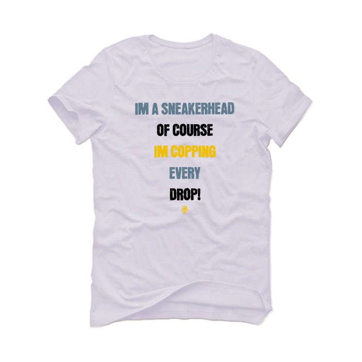 AIR JORDAN 13 “BLUE GREY” | illcurrency White T-Shirt (IM A product image 2