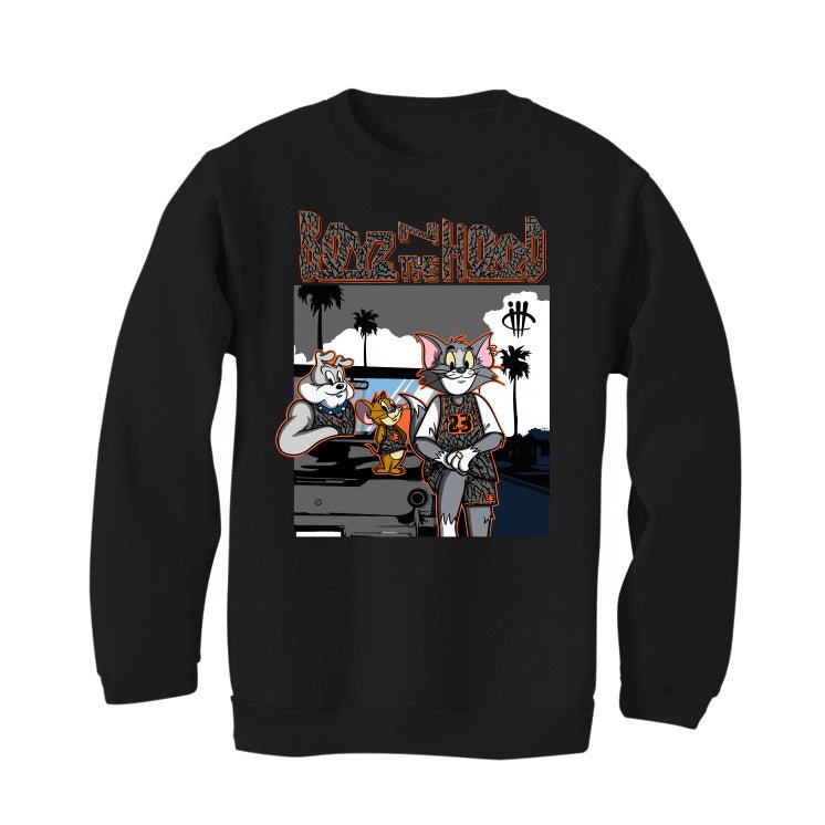 Air Jordan 3 Retro “Fear” | illcurrency Black T-Shirt (Boys) product image 4