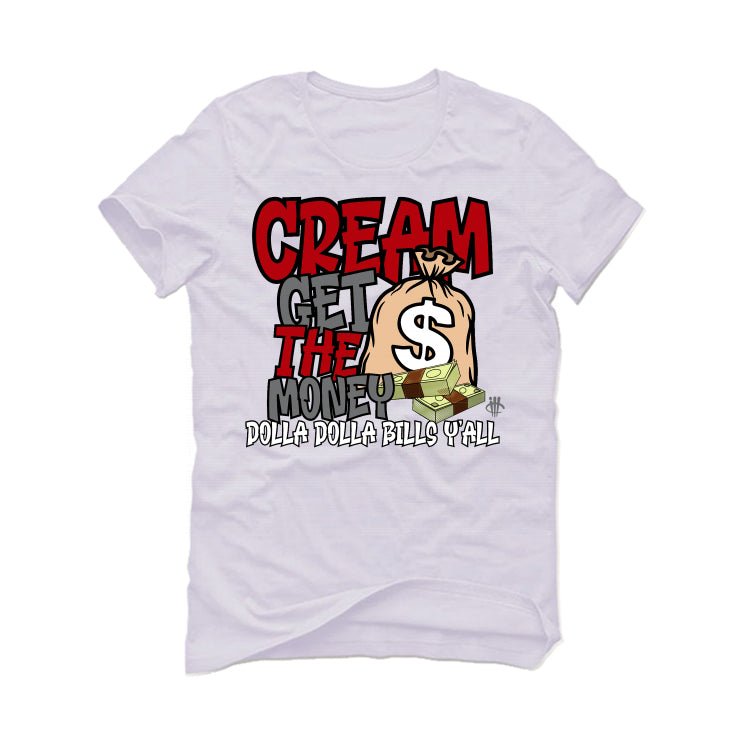 Air Jordan 3 “White Cement Reimagined” | illcurrency White T-Shirt (DOLLA DOLLA BILLS YA)