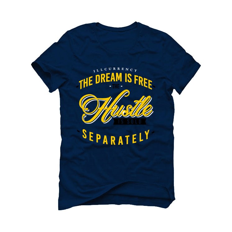 Nike Dunk Low “Michigan” | illcurrency Navy Blue T-Shirt product image 2