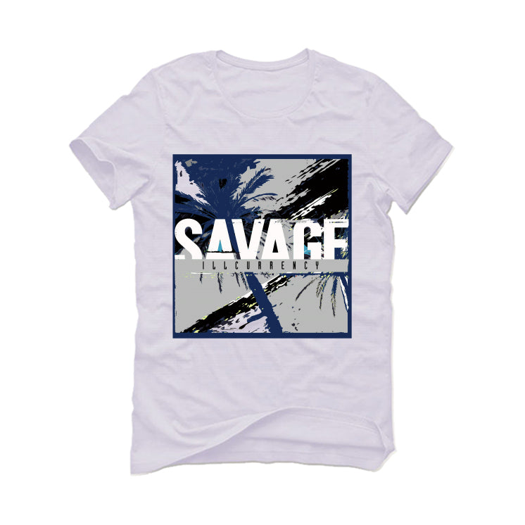 Air Jordan 11 WMNS “Midnight Navy” White T-Shirt (SAVAGE)
