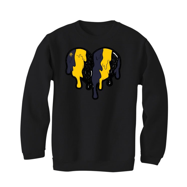 Nike Dunk Low “Michigan” | illcurrency Black T-Shirt (Heart) product image 4