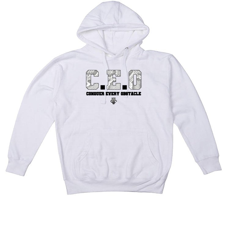 Air Jordan 2 “Python” | illcurrency White T-Shirt (CEO) product image 3