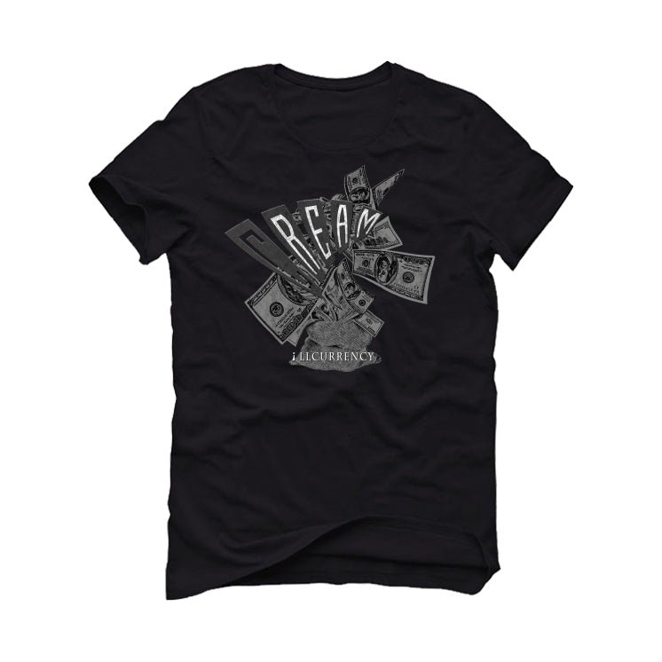 Air Jordan 12 “Stealth” Black T-Shirt (CREAM)