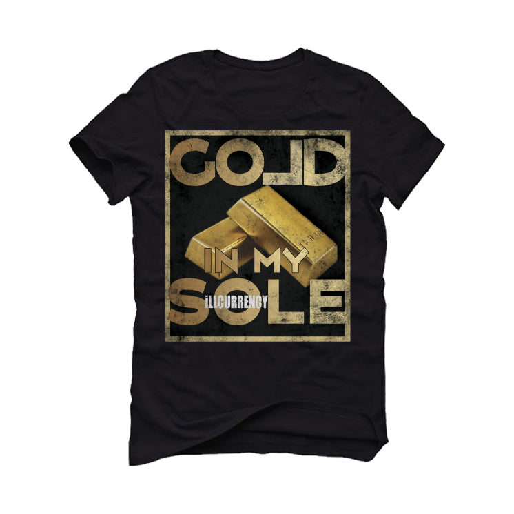 Air Jordan 12 “Black Taxi” T-Shirt (GOLD IN MY SOLE) product image 2