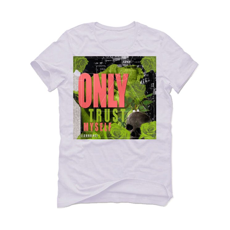 Air Jordan 1 SE Lava Glow - White T-Shirt (ONLY TRUST MYSELF)