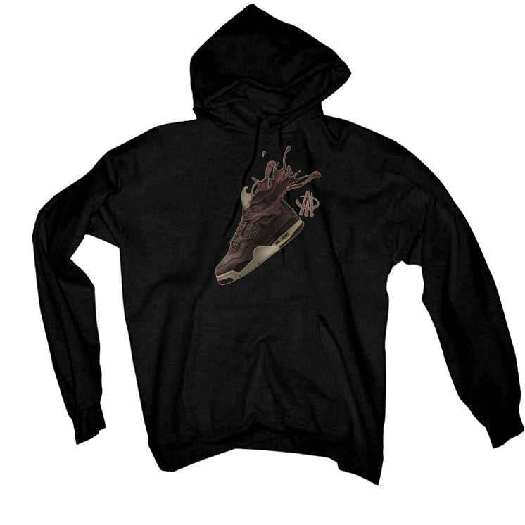 A Ma Maniere x Air Jordan 4 SP "Violet Ore" Black T-Shirt (SPLASH)