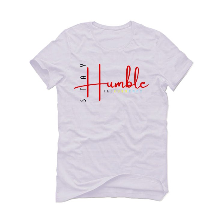 Air Jordan 1 High OG “Spider-Man: Across the Spider-Verse” | ILLCURRENCY White T-Shirt (Stay Humble)