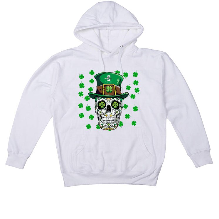 St. Pattys Collection White T-Shirt (St cool skeleton) product image 3