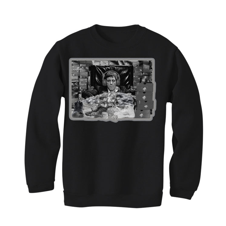 Air Jordan 8 Winter “Gunsmoke” | illcurrency Black T-Shirt product image 4