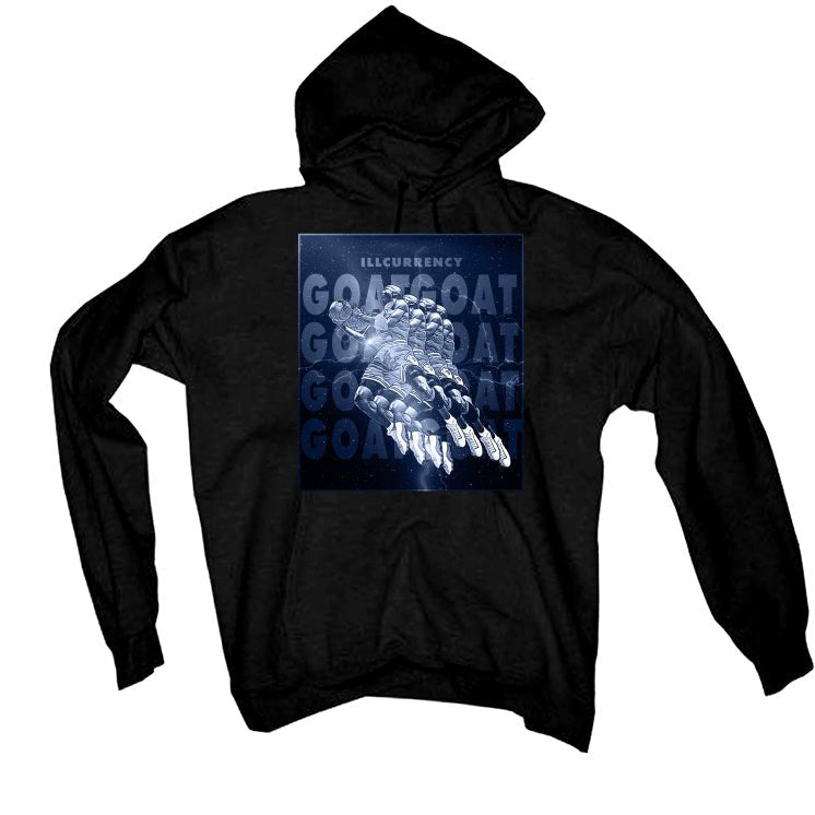 AIR JORDAN 3 “WHITE NAVY”| ILLCURRENCY Black T-Shirt product image 3