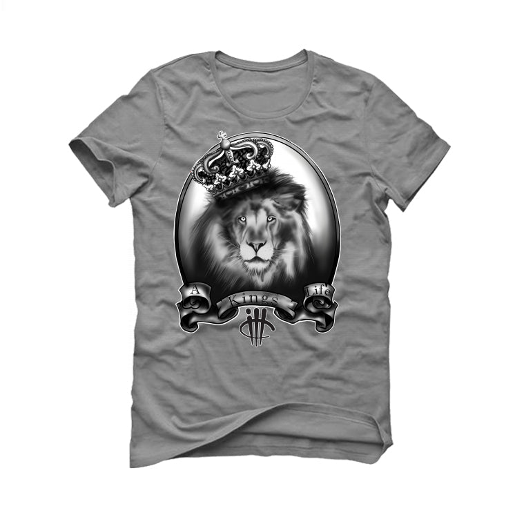 Air Jordan 8 Winter “Gunsmoke” | illcurrency Grey T-Shirt product image 2