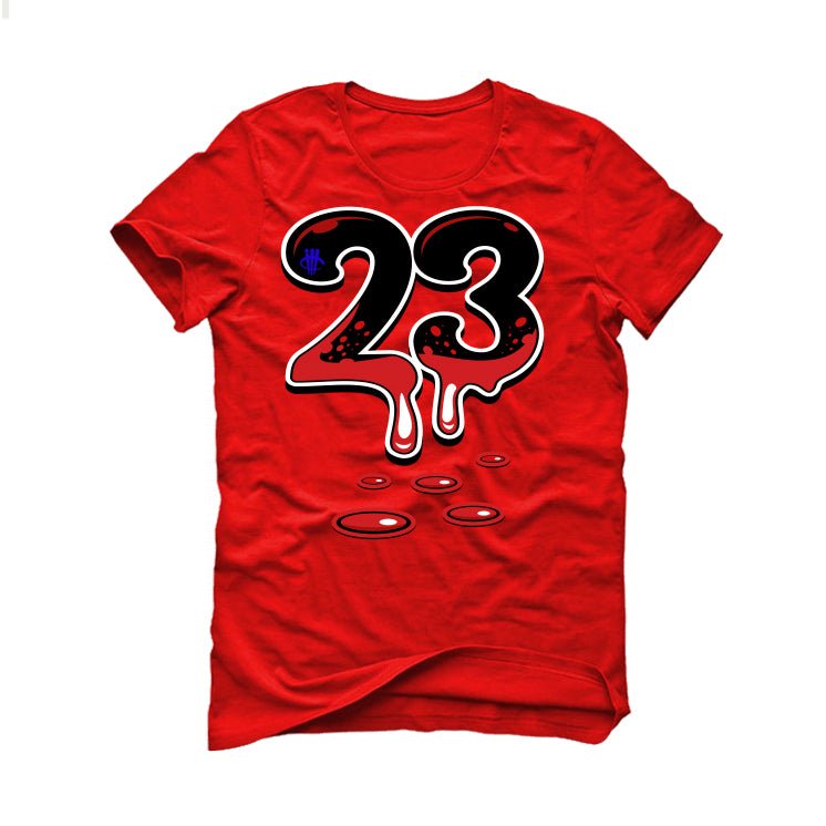 Air Jordan 8 “Playoffs” | illcurrency Red T-Shirt (DRIPPY product image 2