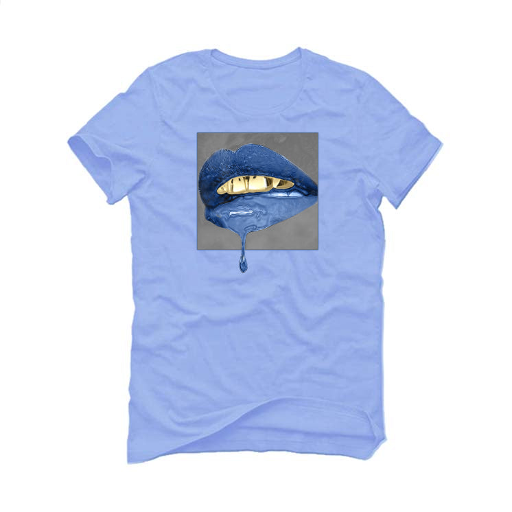 Air Jordan 1 Retro High OG “Denim” Carolina Blue T-Shirt (LIPSTICK)