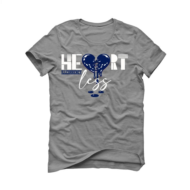 AIR JORDAN 3 “WHITE NAVY”| ILLCURRENCY Grey T-Shirt product image 1