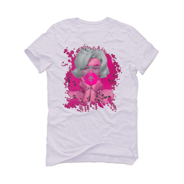 Nike Dunk Low Triple Pink | ILLCURRENCY White T-Shirt product image 2
