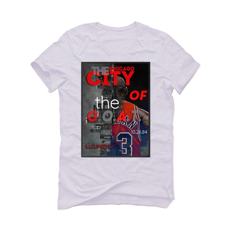 Air Jordan 6 “Toro Bravo” White T-Shirt (CITY OF THE GOAT)