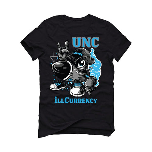 Air Jordan 1 "UNC Toe" | illcurrency Black T-Shirt ROCKS) product image 2