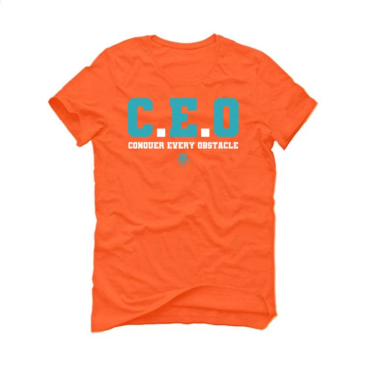 Nike Dunk Low “Miami Dolphins” | illcurrency Orange T-Shirt product image 2