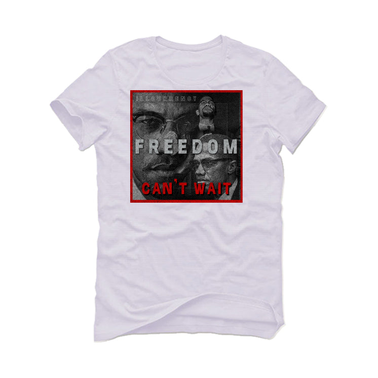 Air Jordan 1 Mid Bred 2022 | ILLCURRENCY White T-Shirt product image 2