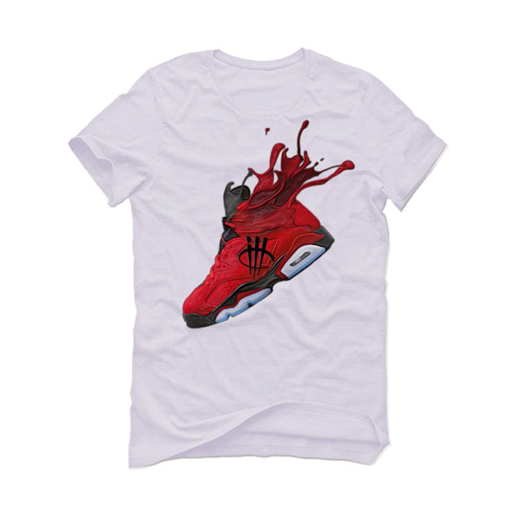 Air Jordan 6 “Toro Bravo” White T-Shirt (TORO SPLASH)