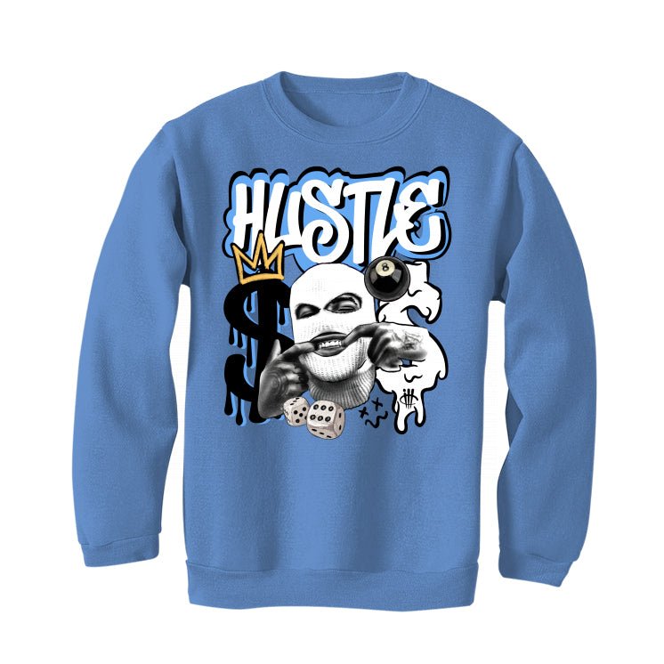 Air Jordan 1 "UNC Toe" - Carolina Blue T-Shirt (GRIND HUSTLE)