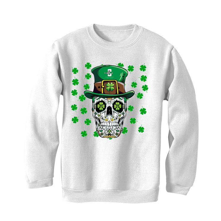 St. Pattys Collection White T-Shirt (St cool skeleton) product image 4