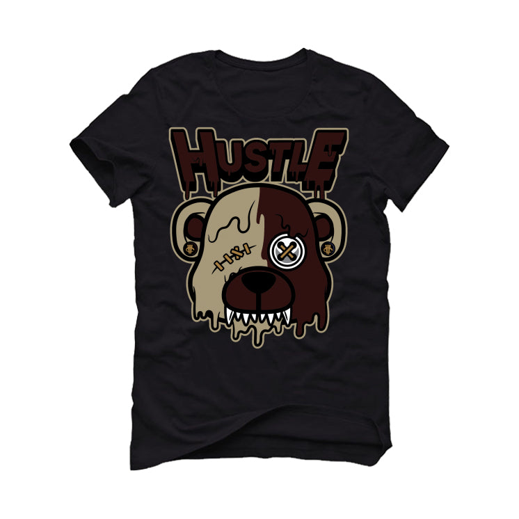 Air Jordan 7 “Black Olive” Black T-Shirt (Hustle Bear)