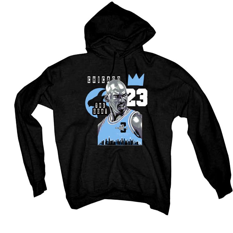 Air Jordan 13 “Black UNC” Black T-Shirt (The Goat)