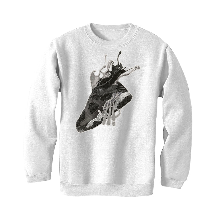Air Jordan 8 Winter “Gunsmoke” | illcurrency White T-Shirt product image 4
