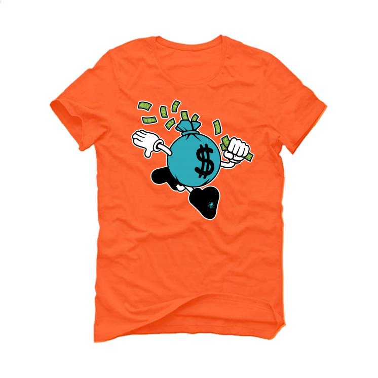 Nike Dunk Low “Miami Dolphins” | illcurrency Orange T-Shirt product image 2