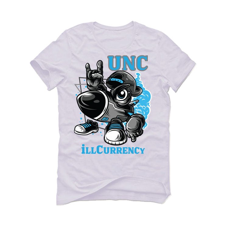 Air Jordan 1 "UNC Toe" | illcurrency White T-Shirt ROCKS) product image 2