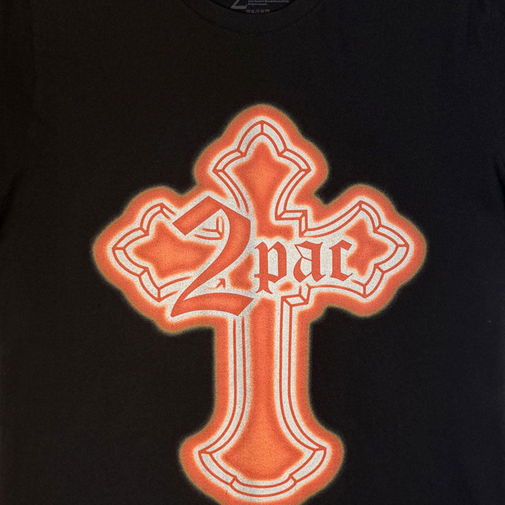 Tupac Halloween Cross T Shirt product image 2