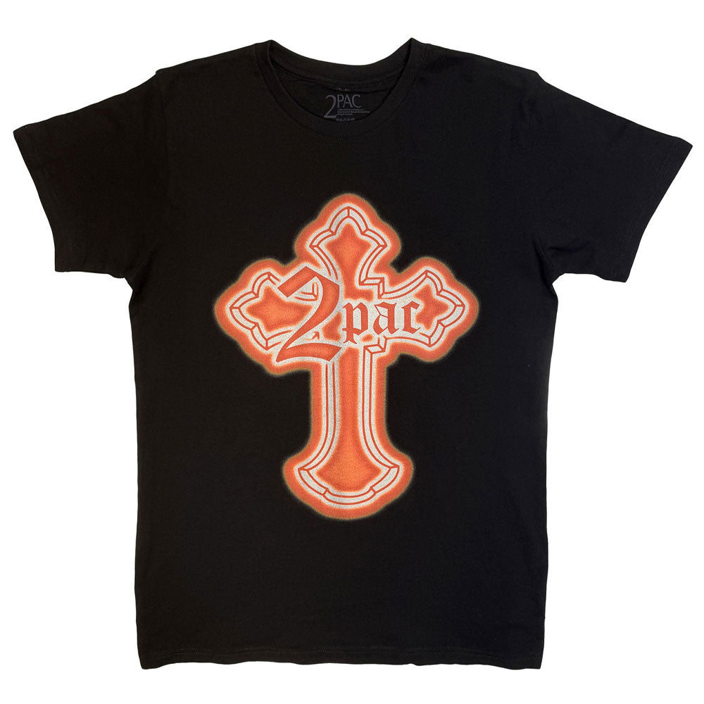 Tupac Halloween Cross T Shirt product image 1
