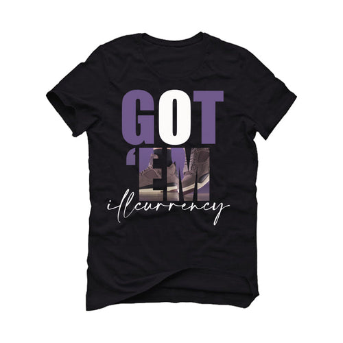 A Ma Maniere x Air Jordan 4 SP "Violet Ore" Black T-Shirt product image 2