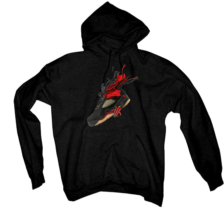 Air Jordan 5 GORE-TEX Black T-Shirt (SPLASH) product image 3