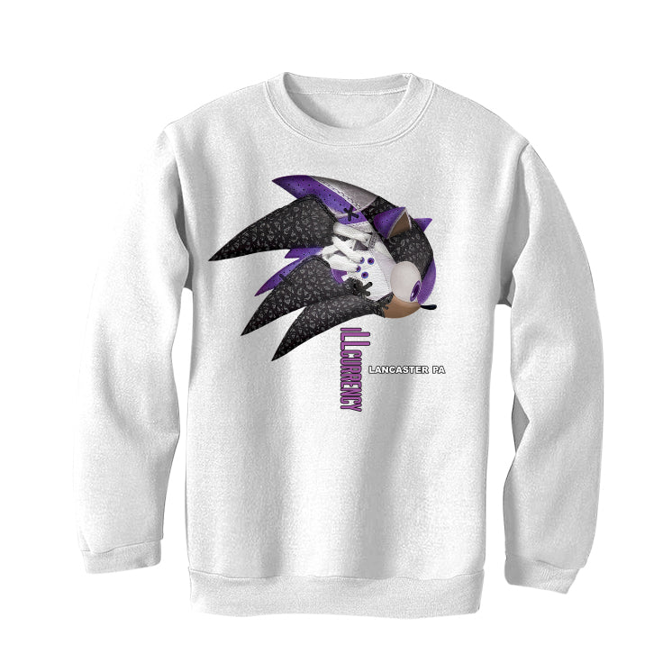 Air Jordan 3 Dark Iris - White T-Shirt (ELEPHANT PRINT SONIC)