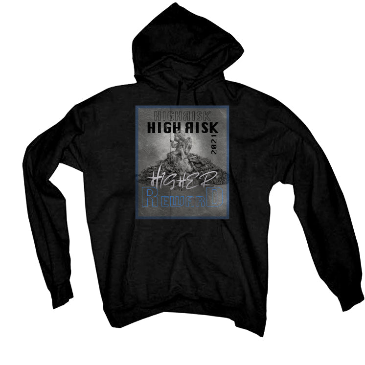 Air Jordan 1 High OG “True Blue” Black T-Shirt (HIGHER REWARD)