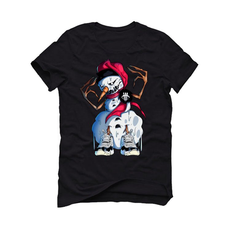 Air Jordan 11 Gratitude | ILLCURRENCY Black T-Shirt (Frosty) product image 2