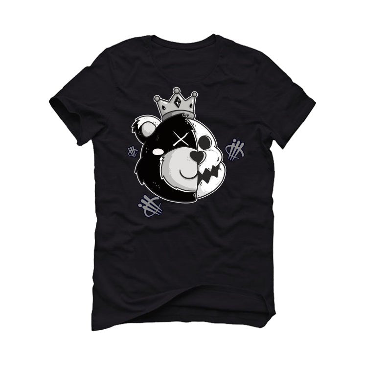 Air Jordan 1 Mid WMNS "Homage" Black T-Shirt (HALF KING BEAR)