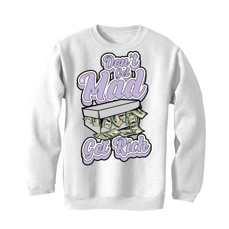 Air Jordan 11 Low "Pure Violet" | illcurrency White T-Shirt (Don't get mad get rich)