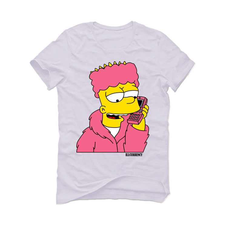 Nike Dunk Low Triple Pink | ILLCURRENCY White T-Shirt product image 2
