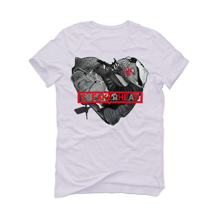 Air Jordan 8 “Paprika” White T-Shirt (SNEAKERHEART)
