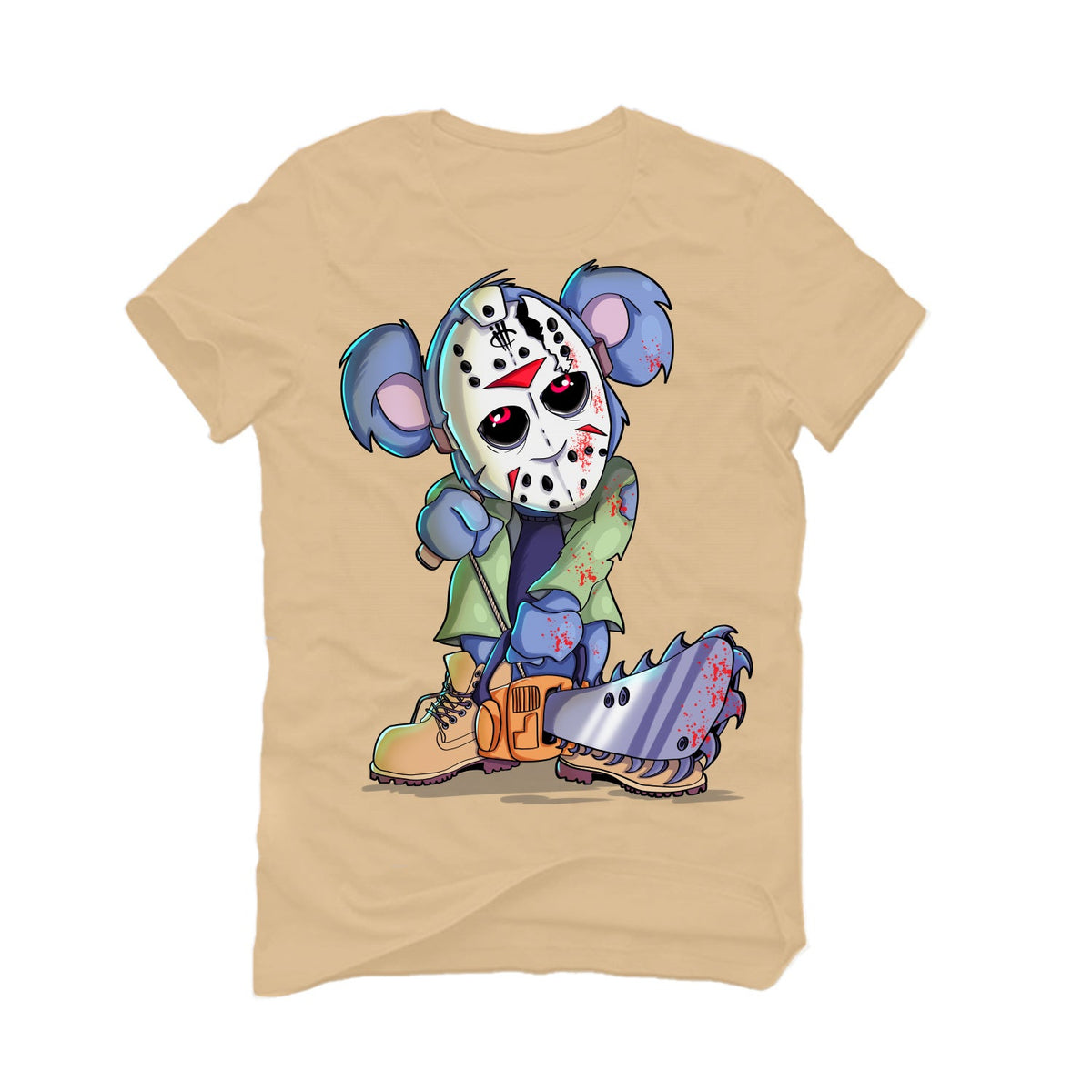 Timberland Tan T-Shirt (Teddy Chainsaw) product image 2