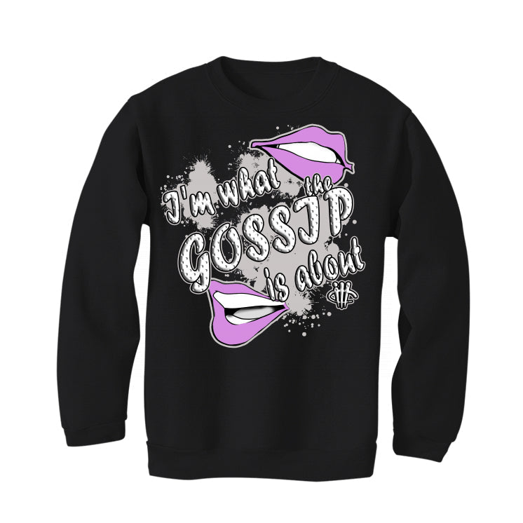 Air Jordan 7 GS “Barely Grape” Black T-Shirt (Gossip)